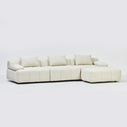 Savoy Corner Sofa in Mikah Vanilla