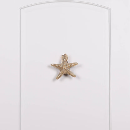 Brass Starfish Door Knocker