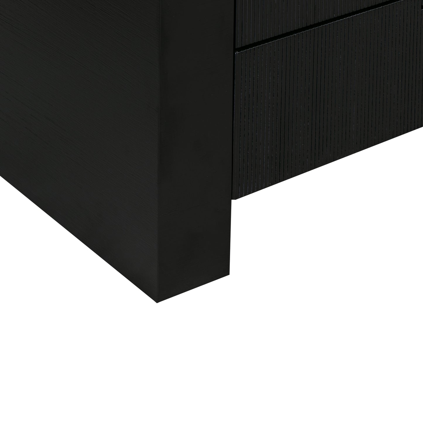 Hump 6 Drawer Black Dresser Sideboard With Drawers