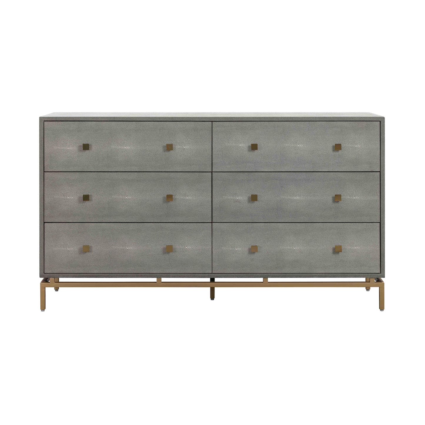 Pesce Shagreen 6 Drawer Dresser Sideboard