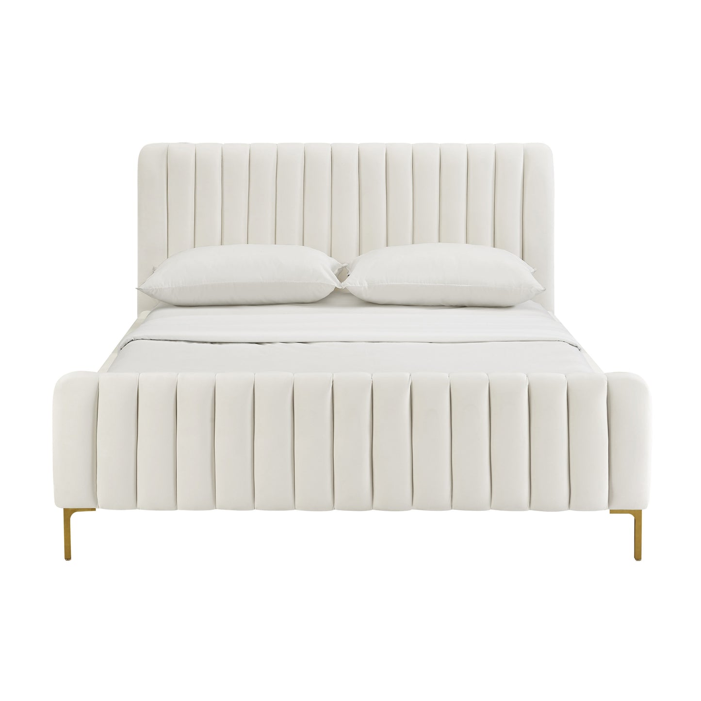 Angela Cream Bed in King Size