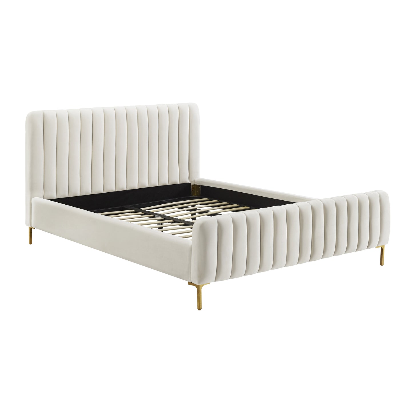 Angela Cream Bed in King Size