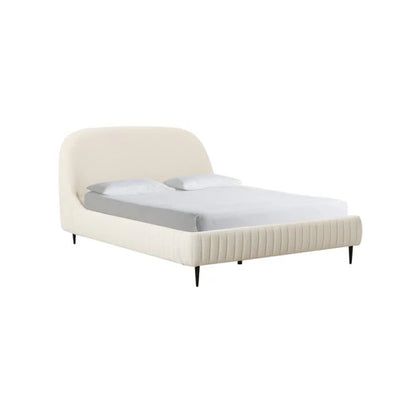 Denise Cream Boucle Bed in King Size