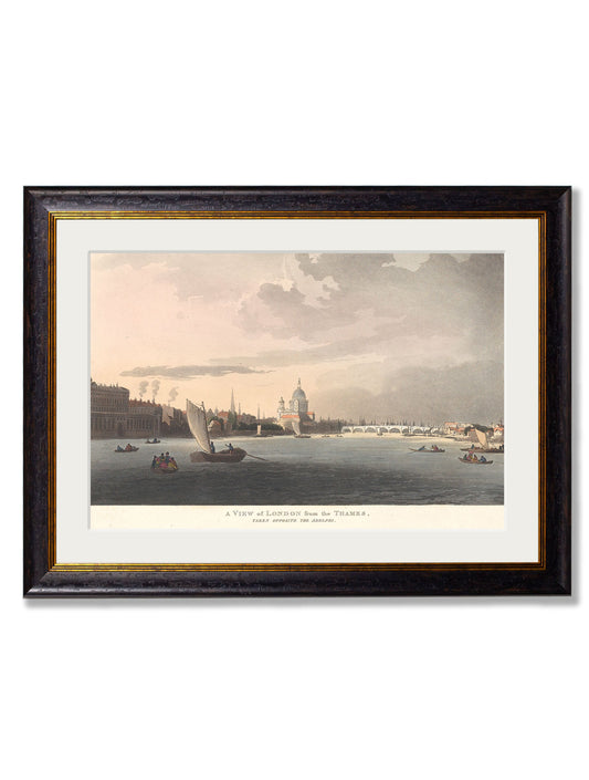 c.1808 View of London from the Thames