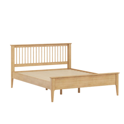 Marko Oak Low Foot Bed King Size