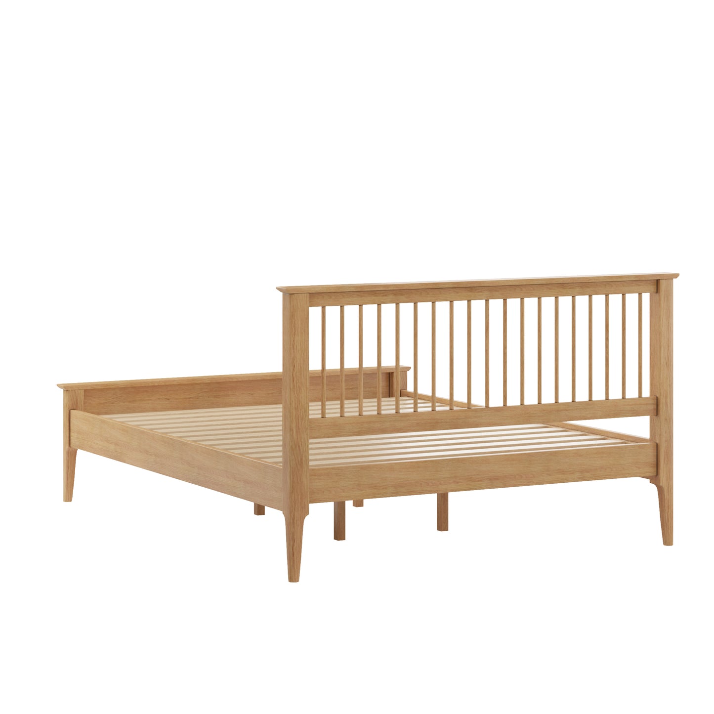 Marko Oak Low Foot Bed King Size