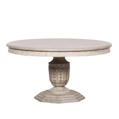 Heavy Distressed 145cm Round Dining Table