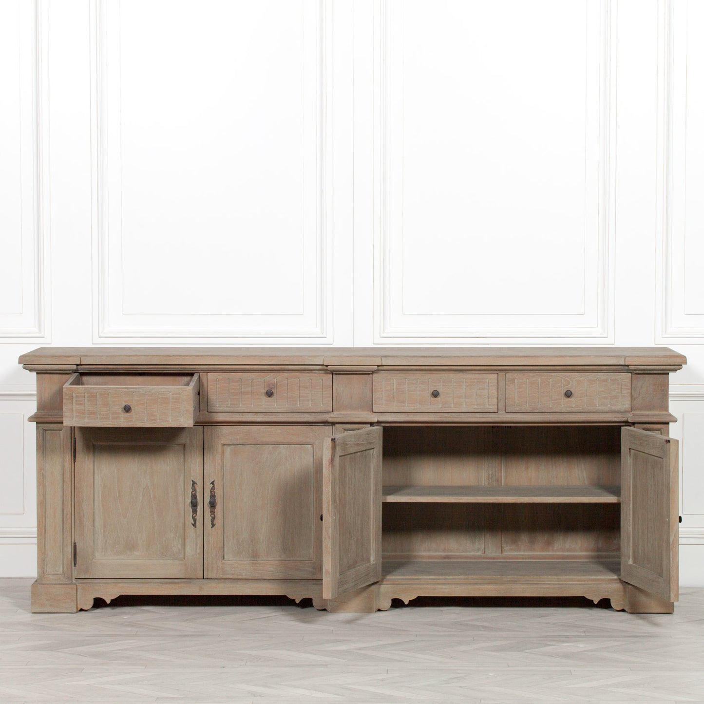 Rustic Classical Sideboard