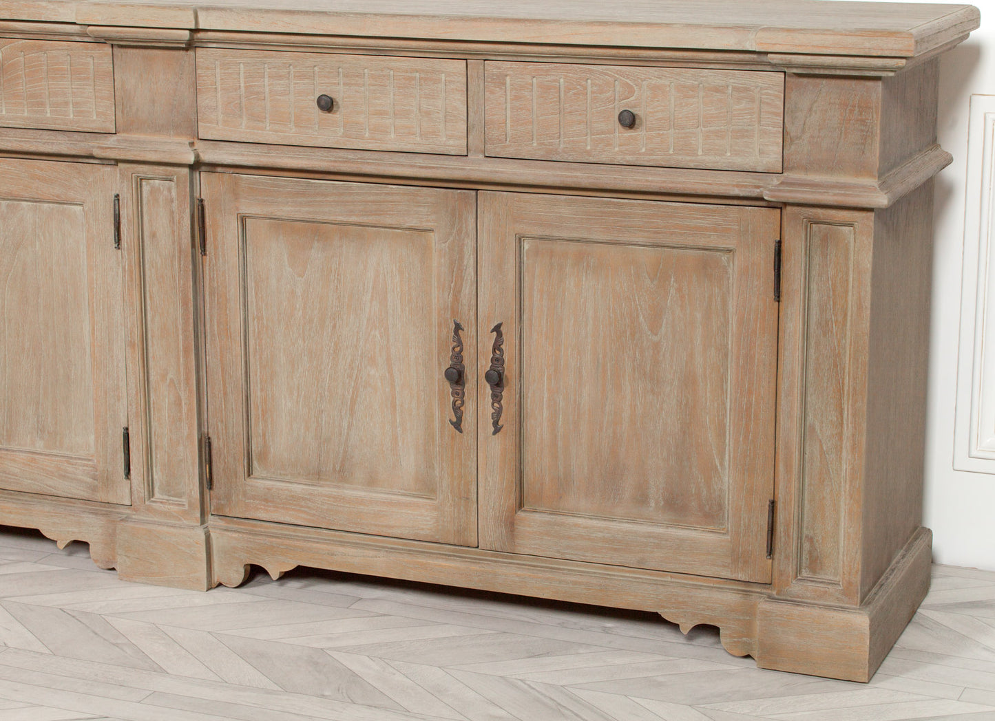 Rustic Classical Sideboard