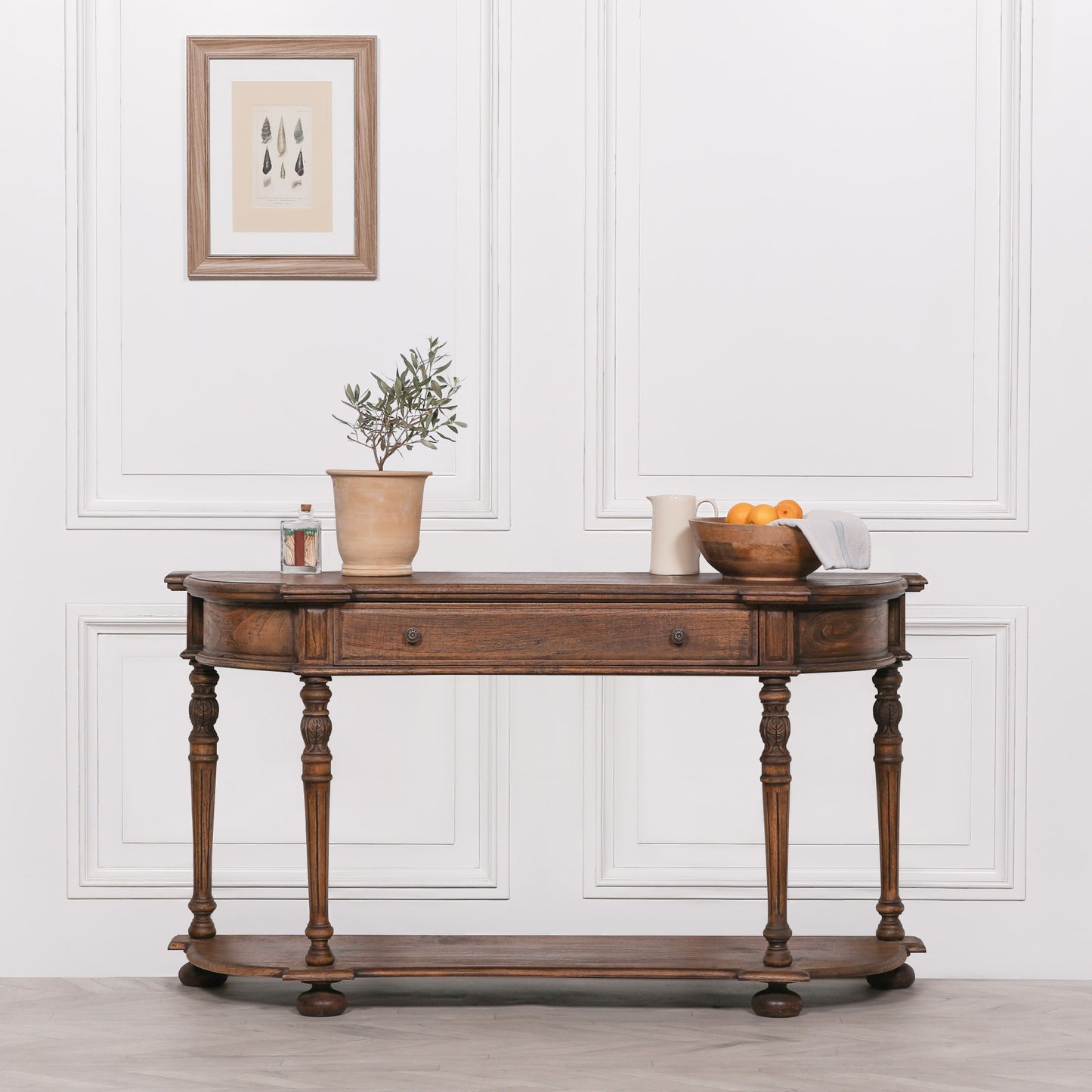 Rustic Wooden Console