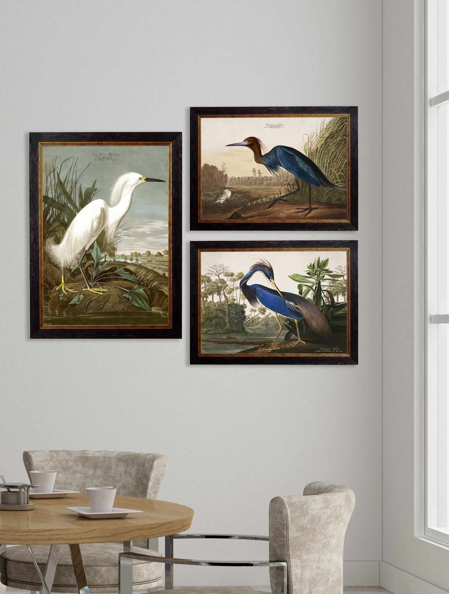 c.1838 Audubon's Herons