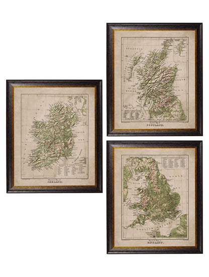 c.1880 Maps of The United Kingdom & Ireland