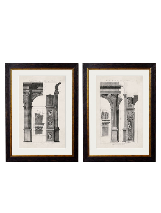 c.1796 Architectural Studies of Arches