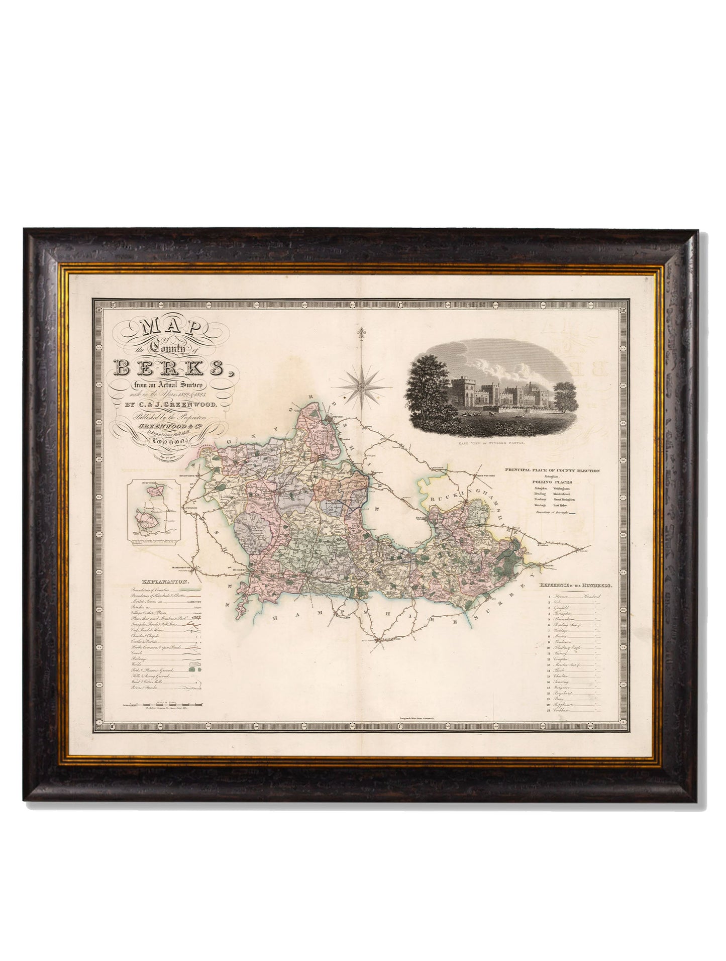 c.1830 County Maps of England