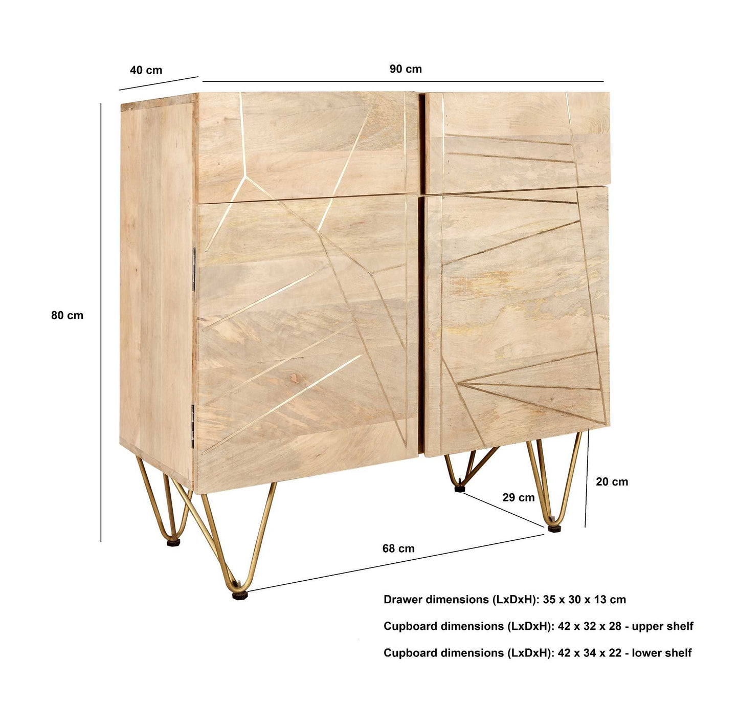 Rook Two Door Medium Sideboard