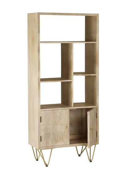 Rook Large Bookcase Two Door