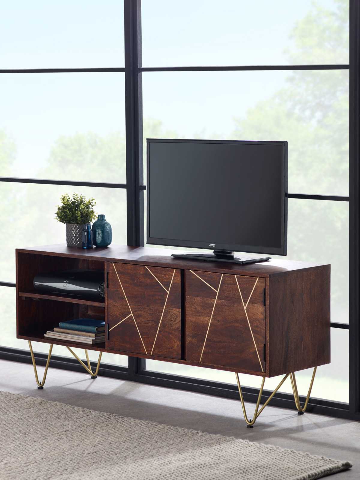 Jai Solid Mango Wood Plasma Media Unit