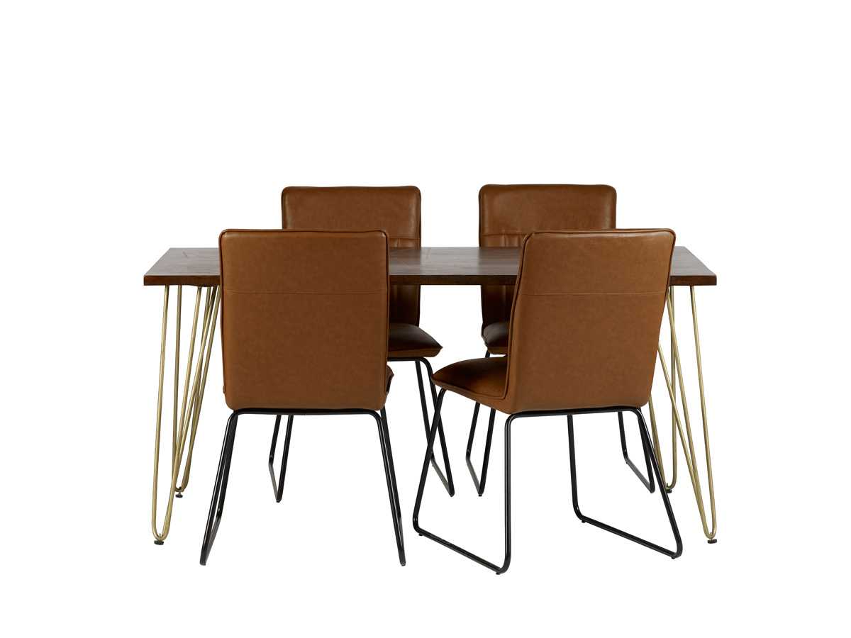 Jai Solid Mango Wood Dining Table