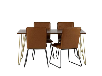 Jai Solid Mango Wood Dining Table