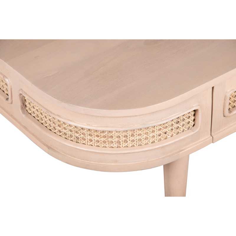 Emiko Cane & Mango Wood 1 Drawer Coffee Table