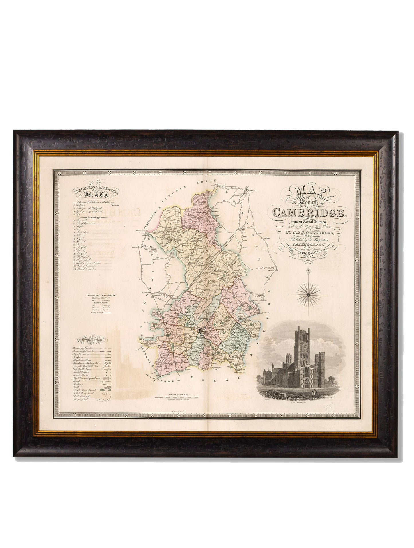 c.1830 County Maps of England