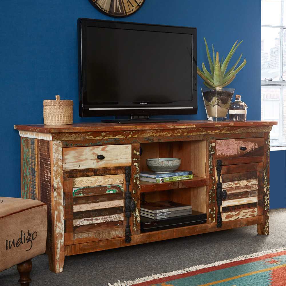 Coastal Large TV Media Credenza