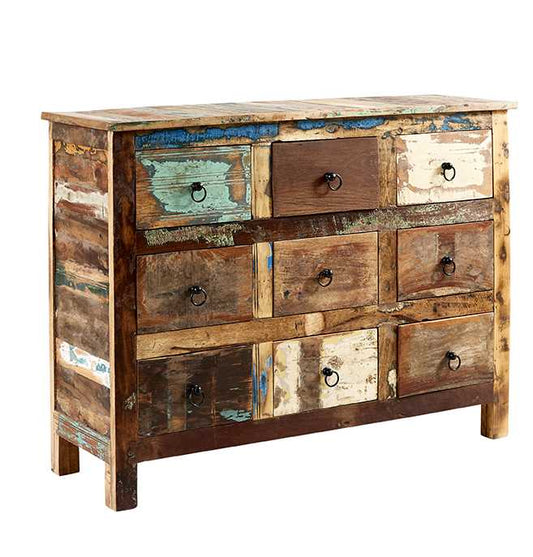 Coastal 9 Drawer Chest