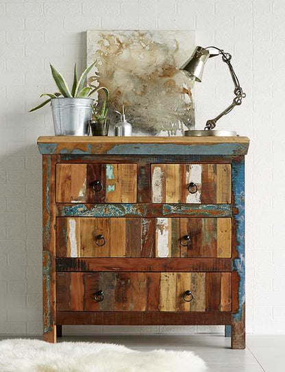 Coastal 4 Drawer Chest