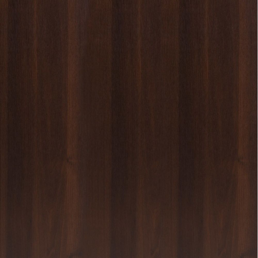 Imperial Tall 1 Door 2 Drawer Narrow Cabinet in Dark Mahogany Melamine