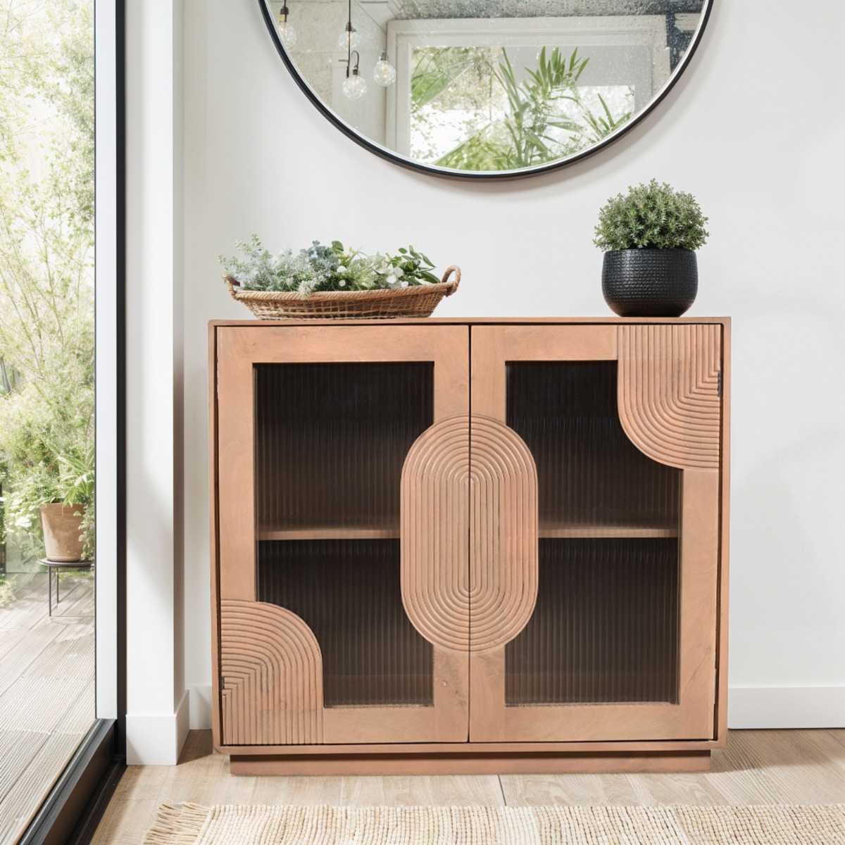 Indus Solid Wooden Small Sideboard