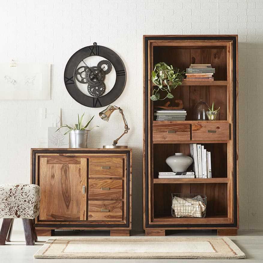 Rushden Sheesham Wood Medium Sideboard