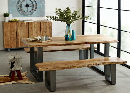 Baltic Live Edge Dining Table 2M