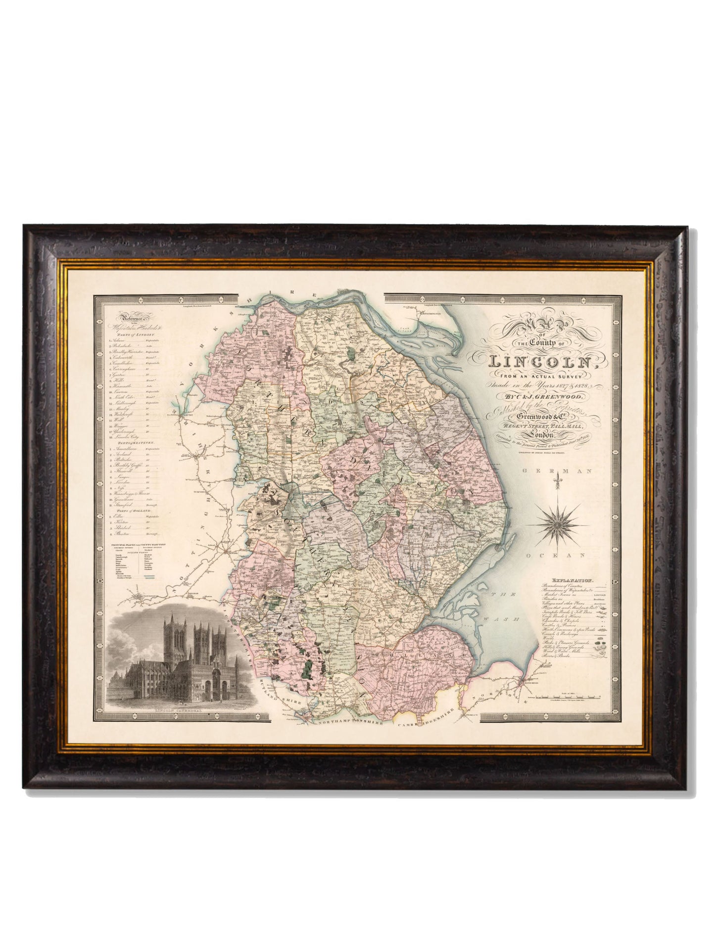 c.1830 County Maps of England