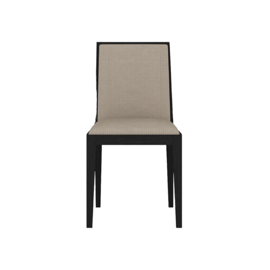 Lotus Dining Chair Wenge Beige (Sold In Pairs)