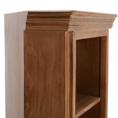 Artwork Mango Wood Corner Bookcase