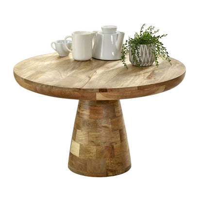 Brushwood Solid Wood Coffee Table Mushroom Style