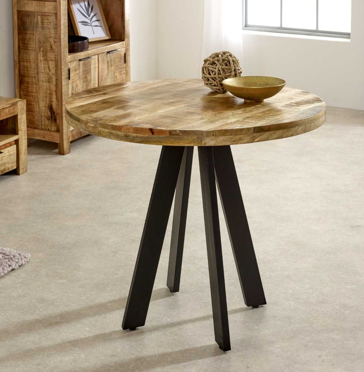 Brushwood Round Dining Table 4 Seater