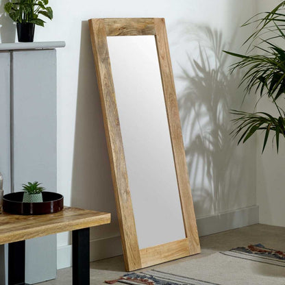 Brushwood Solid Wood Frame Mirror Extra Long