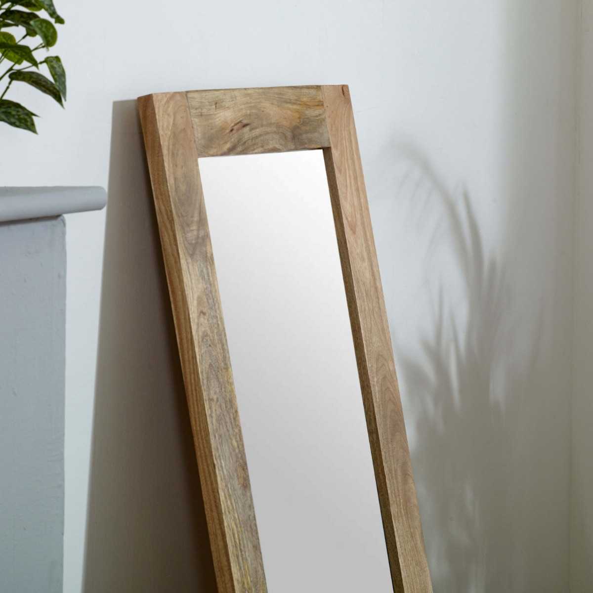 Brushwood Solid Wood Frame Mirror Extra Long