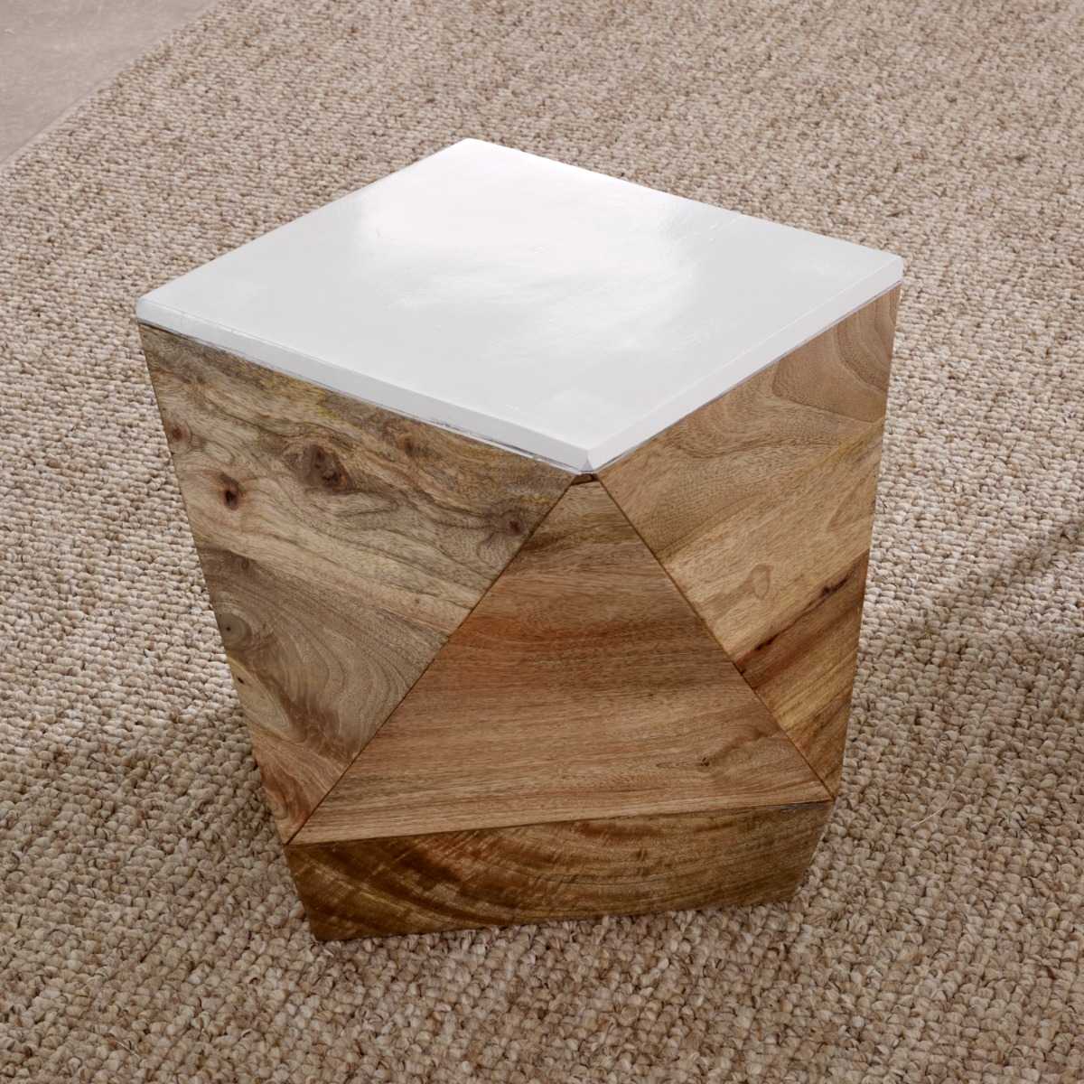 Alfie Side Table Solid Mango Wood