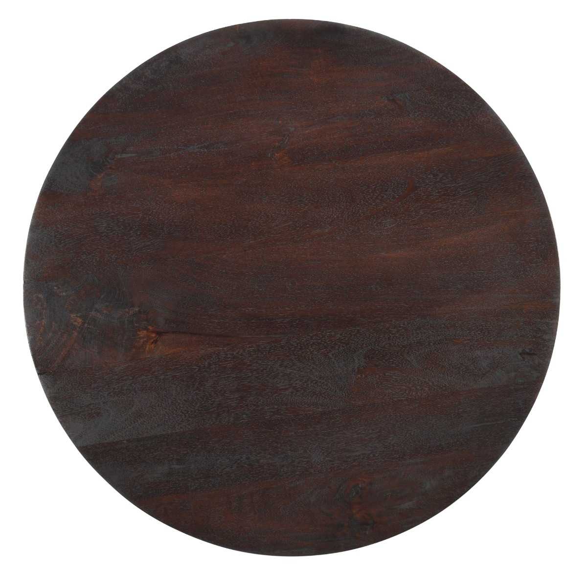 Lincoln Dark Mango Wood Side Table