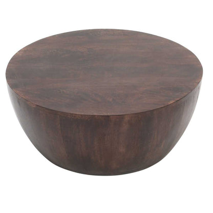 Lincoln Solid Dark Mango Wood Coffee Table