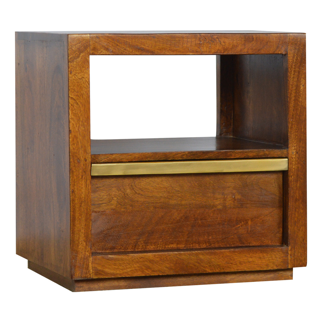 Gold Bar Chestnut Bedside