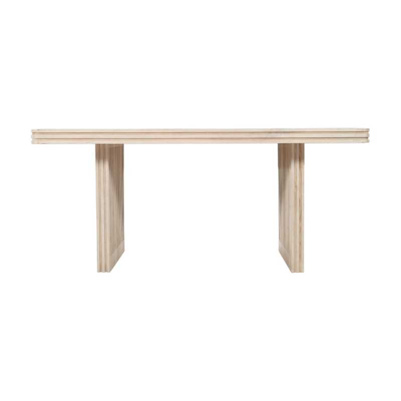 Sibley Carved Mango Wood Dining Table