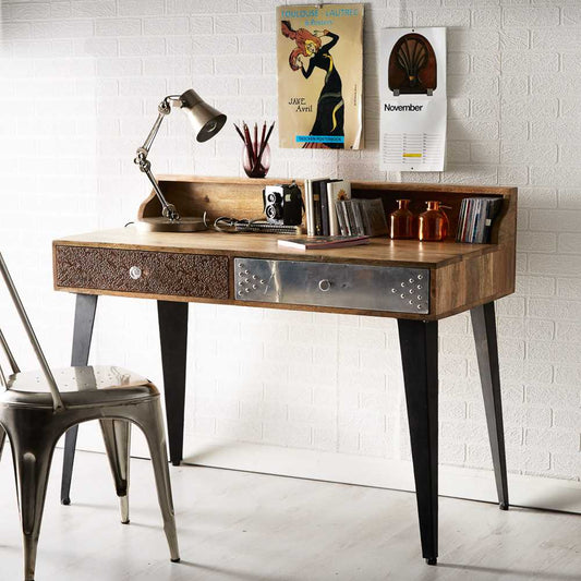 Patchwork Desk Console Table