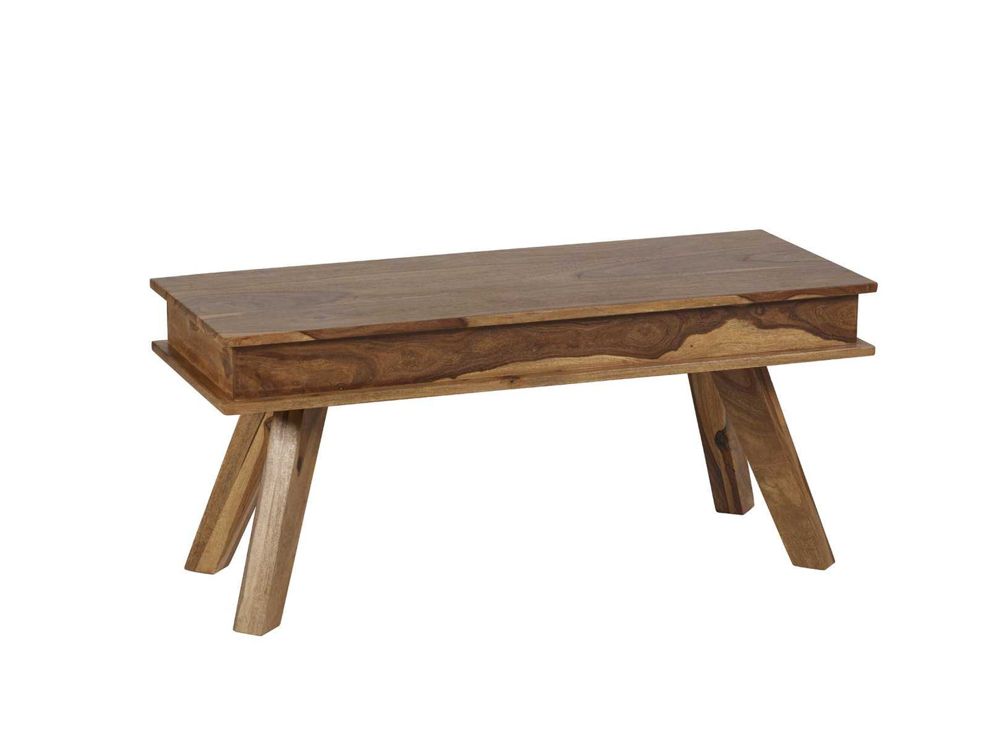 Rushden Sheesham Wood Small Dining Bench