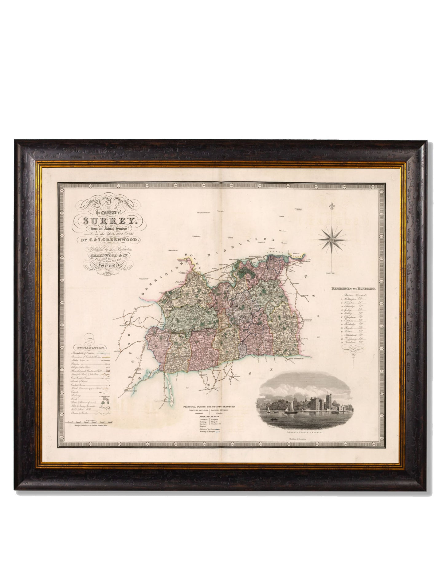 c.1830 County Maps of England