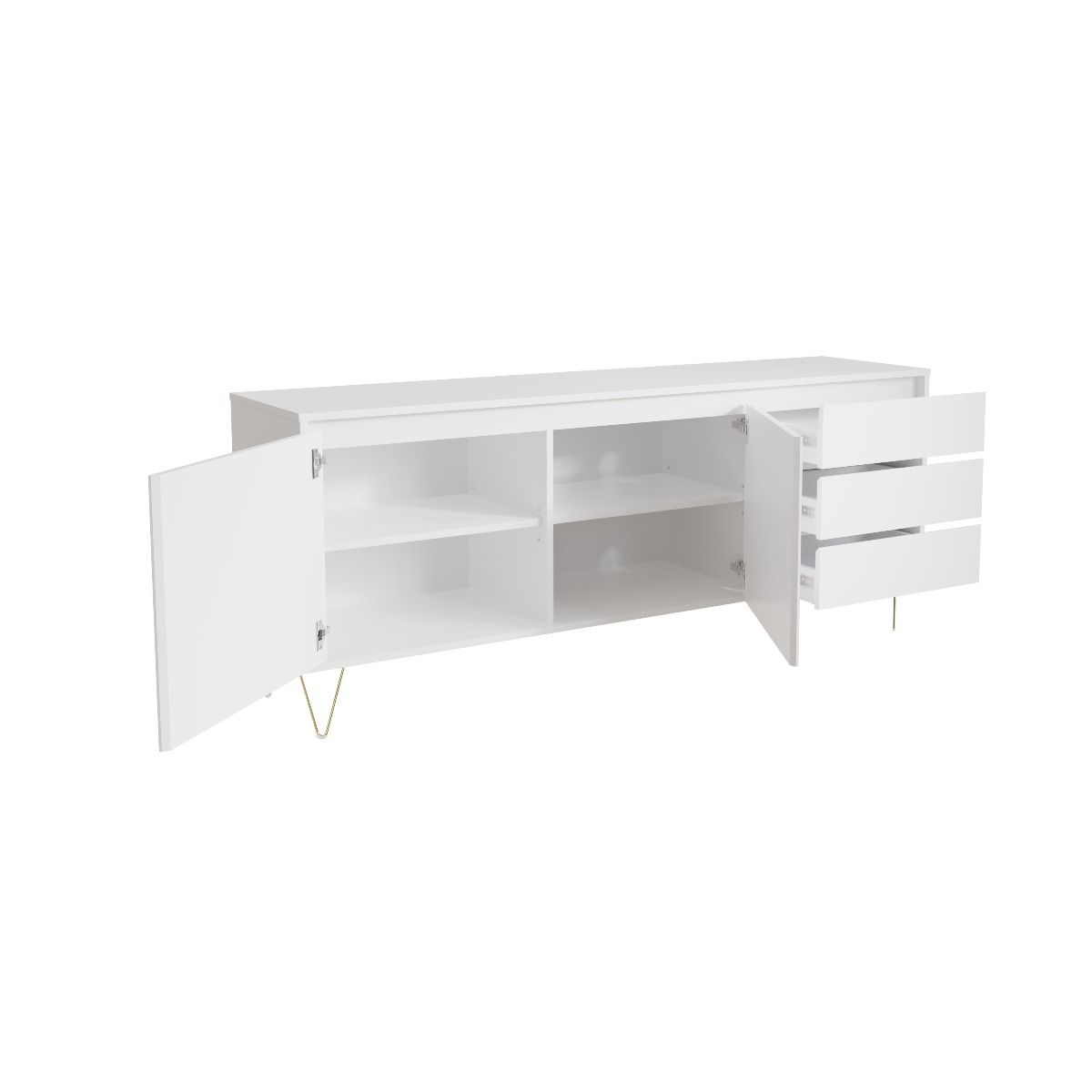 Monaco 2 Door 3 Drawer Sideboard