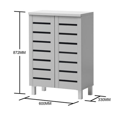 Essentials 2 Door Shoe Cabinet