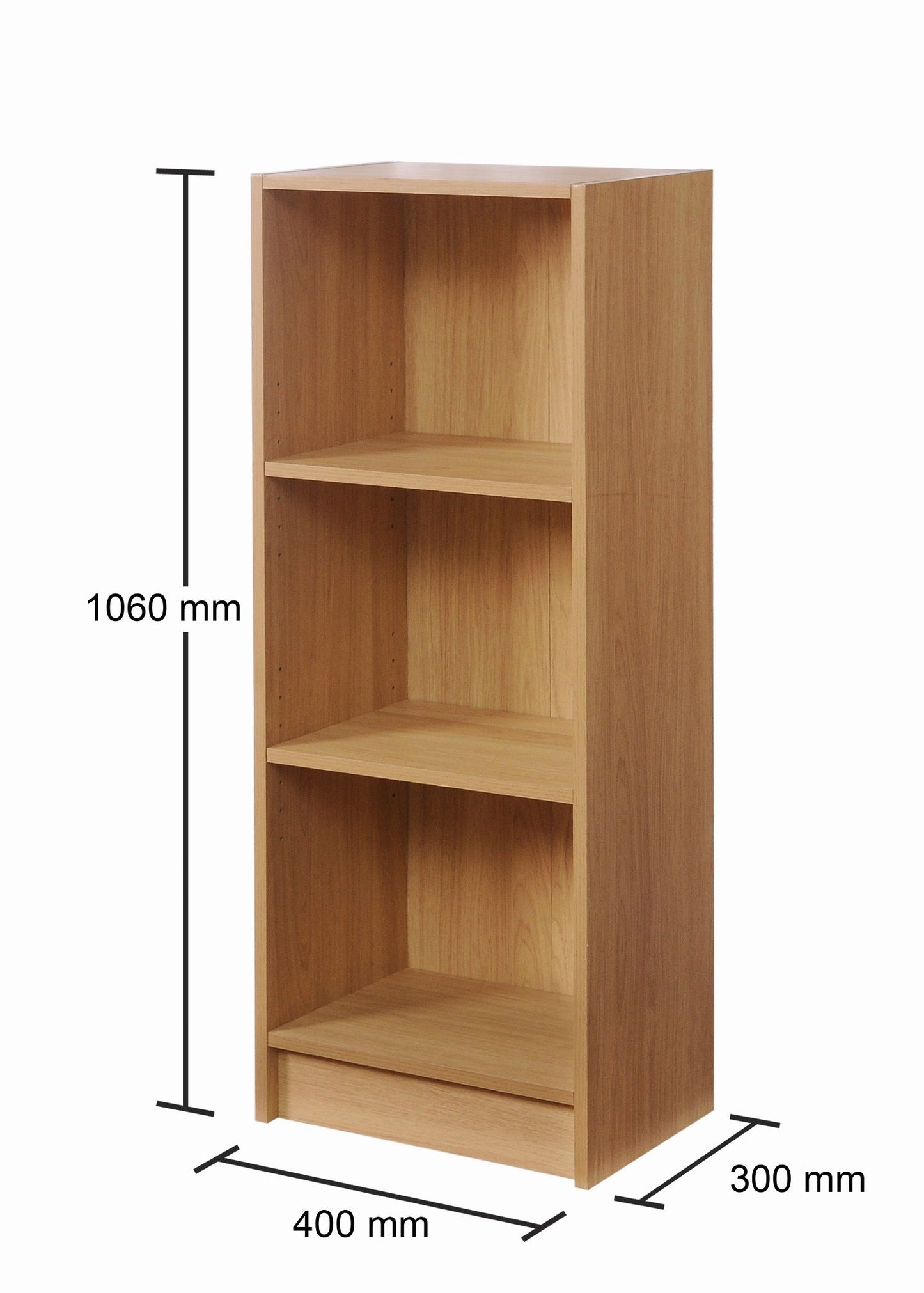 Essentials Medium Narrow Bookcase